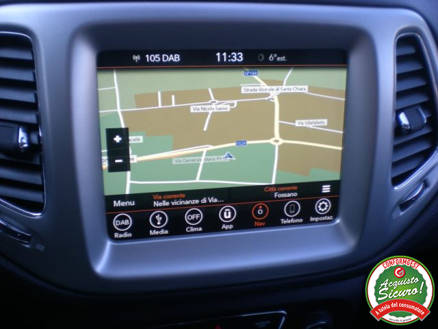 JEEP Compass usata, con Autoradio digitale