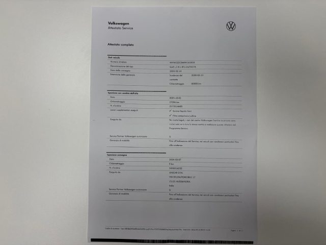 VOLKSWAGEN Golf usata, con Bracciolo