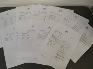 MERCEDES-BENZ B 180 usata, con Cronologia tagliandi