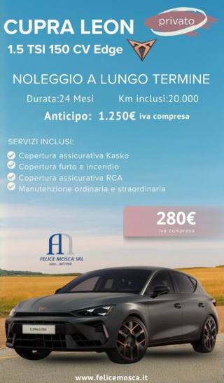 CUPRA Leon 1.5 TSI 150 CV EDGE