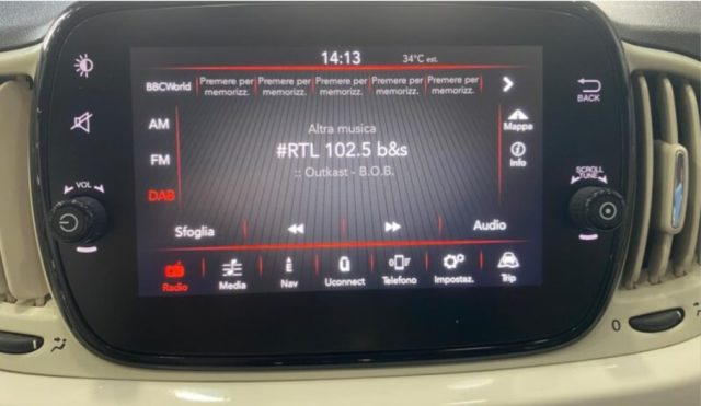 FIAT 500 usata, con Volante in pelle