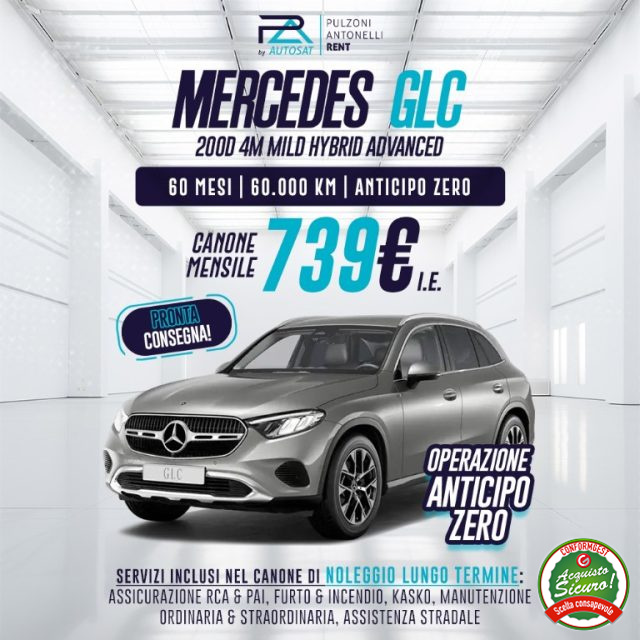 MERCEDES-BENZ GLC 200 usata, con ABS