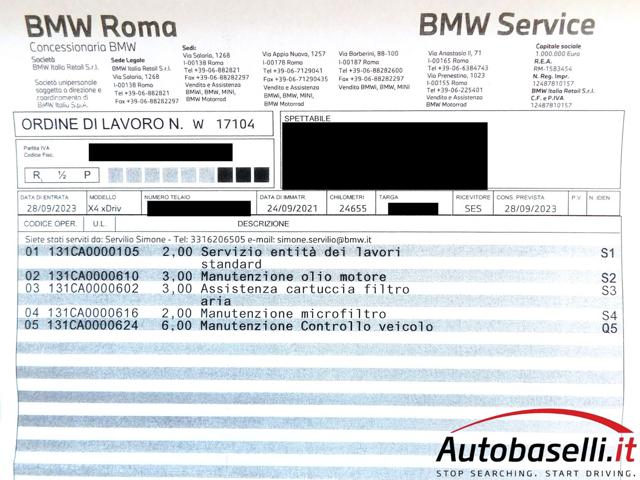BMW X4 usata 82