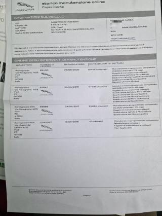 JAGUAR F-Pace usata, con Sistema di navigazione