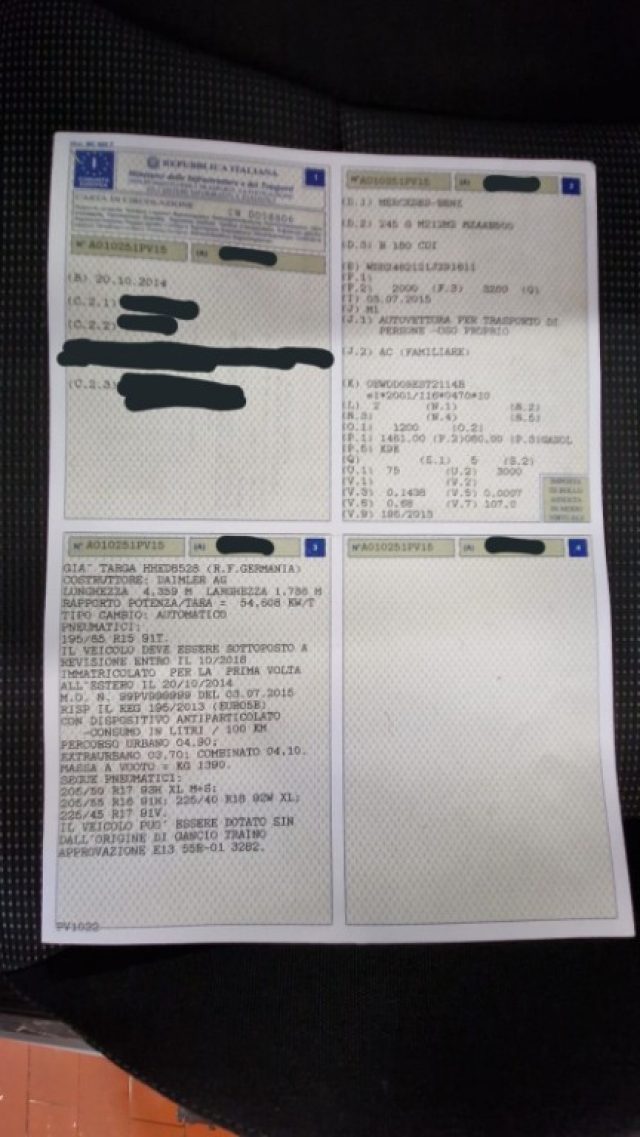 MERCEDES-BENZ B 180 usata, con Controllo vocale