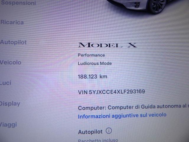 TESLA Model X usata, con Servosterzo
