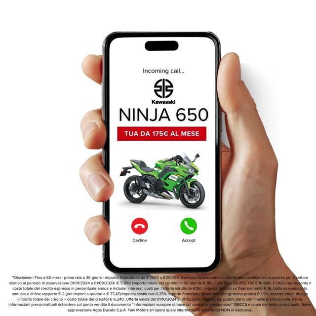KAWASAKI Ninja 650 usata 2