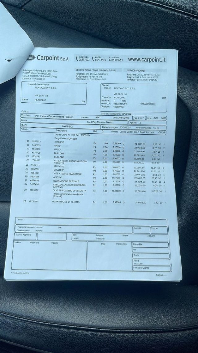 FORD Edge usata, con Sensori di parcheggio posteriori