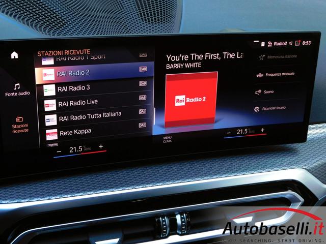 BMW 320 usata, con Android Auto