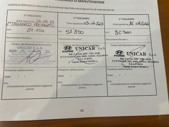 HYUNDAI Tucson usata, con Regolazione elettrica sedili