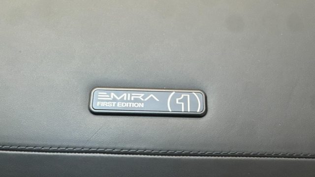 LOTUS Emira usata, con Regolazione elettrica sedili