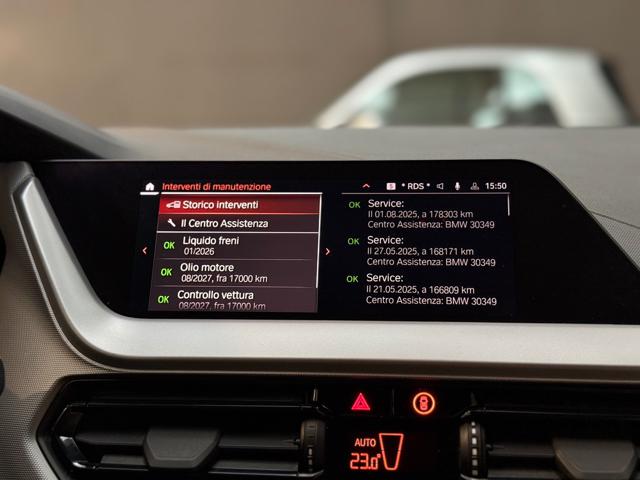 BMW 116 usata, con Filtro antiparticolato