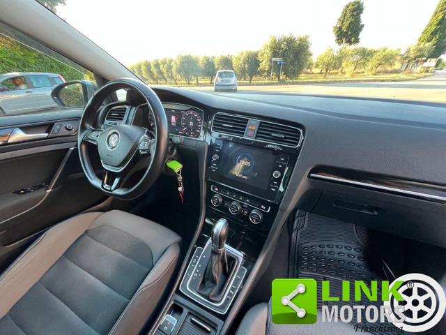 VOLKSWAGEN Golf Variant usata, con Sedile posteriore sdoppiato