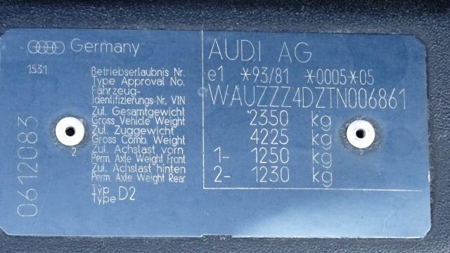 AUDI A8 usata, con Climatizzatore