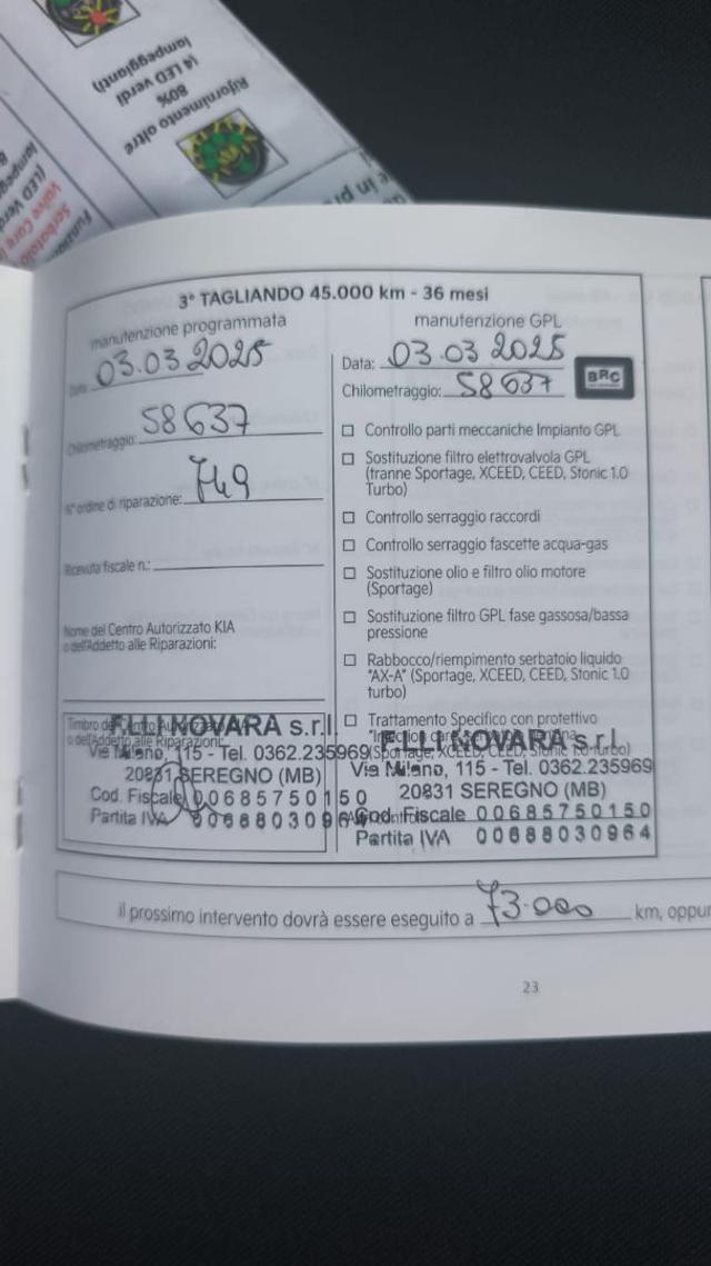 KIA Sportage usata, con Immobilizzatore elettronico