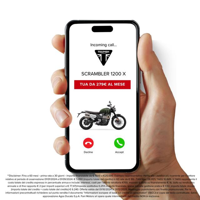 TRIUMPH Scrambler usata 2