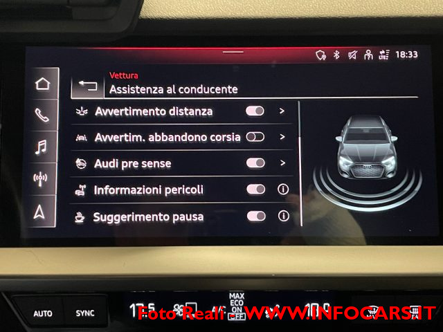 AUDI A3 usata, con Sensore di pioggia