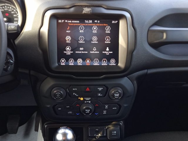 JEEP Renegade usata, con Sensori di parcheggio posteriori