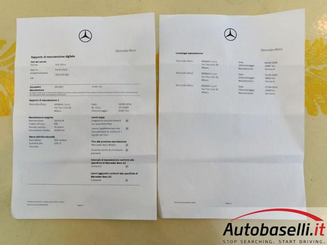 MERCEDES-BENZ GLB 200 usata, con Autoradio