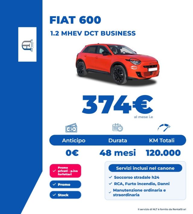 FIAT 600 usata, con ABS