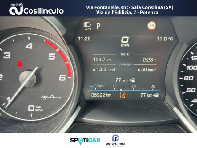 ALFA ROMEO Stelvio usata, con Volante in pelle