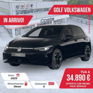 VOLKSWAGEN Golf 2.0 TDI 150 CV DSG SCR R-Line Plus