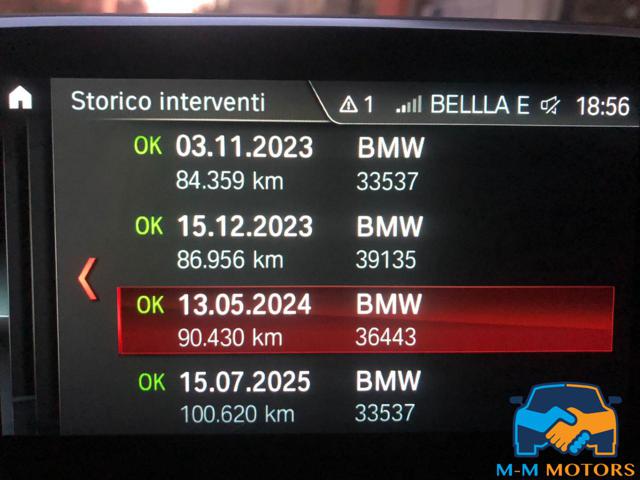 BMW 216 usata, con Bluetooth