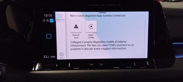 VOLKSWAGEN Golf usata, con Sensore di luce