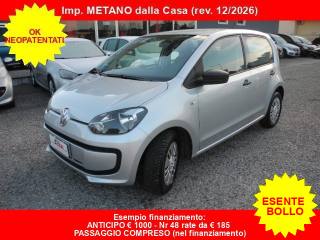 VOLKSWAGEN up! 1.0 Eco Up Take 5p. Metano -OkNeopat.-UniPropriet.