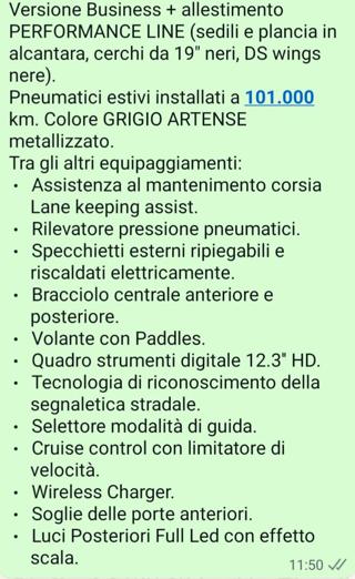 DS AUTOMOBILES DS 7 Crossback usata, con Cruise Control