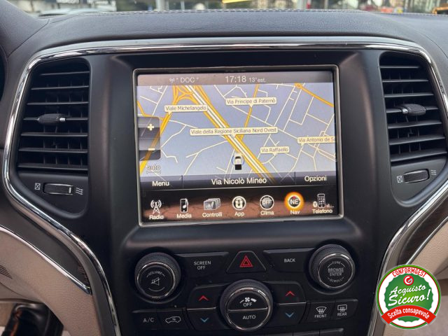 JEEP Grand Cherokee usata, con Sistema di navigazione