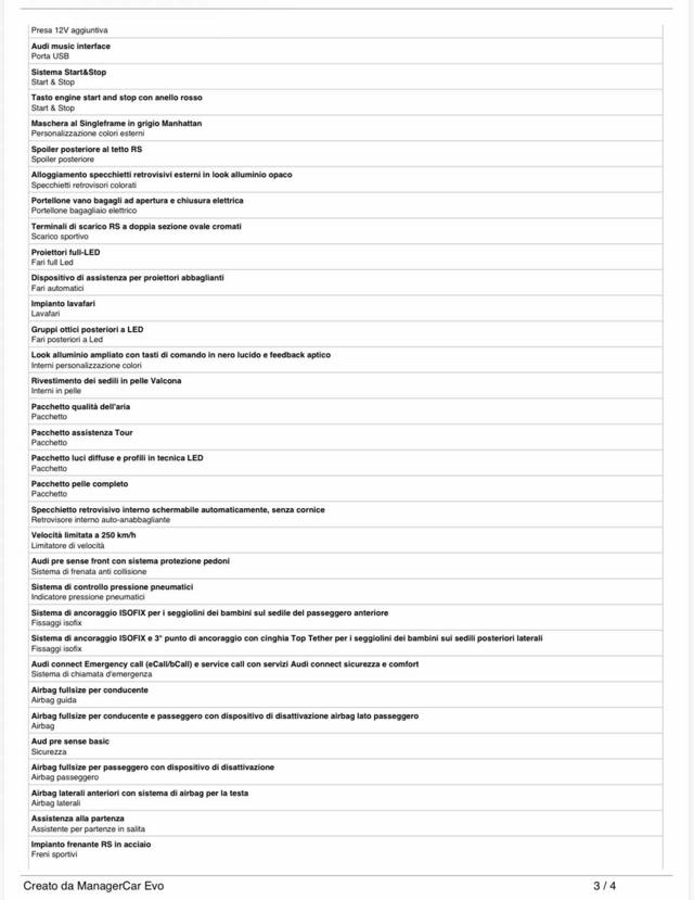 AUDI RS Q8 usata, con Tettuccio apribile