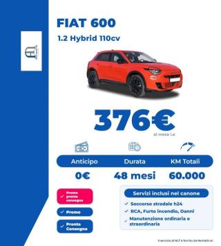 FIAT 600 usata, con Airbag laterali