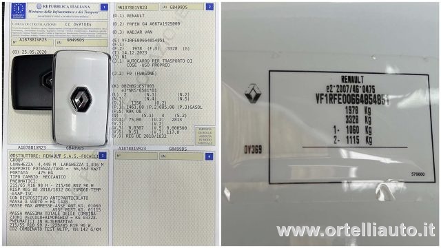 RENAULT Kadjar usata, con Immobilizzatore elettronico