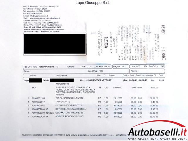 MERCEDES-BENZ C 220 usata, con Autoradio