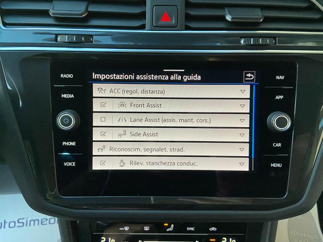 VOLKSWAGEN Tiguan usata, con Controllo elettronico della corsia