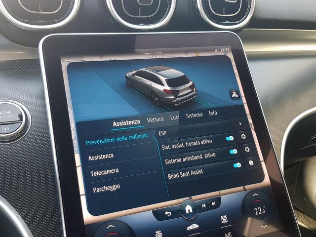 MERCEDES-BENZ C 200 usata, con Touch screen