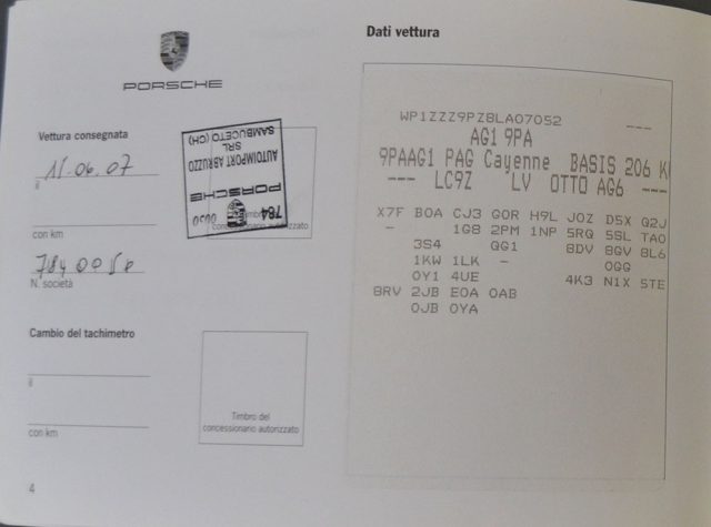 PORSCHE Cayenne usata, con Fari Xenon