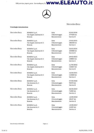 MERCEDES-BENZ E 220 usata, con Fendinebbia