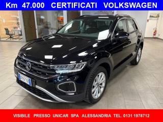VOLKSWAGEN T-Roc 1.0  benzina 110cv.  Life , Km 47.000 CERTIFICATI