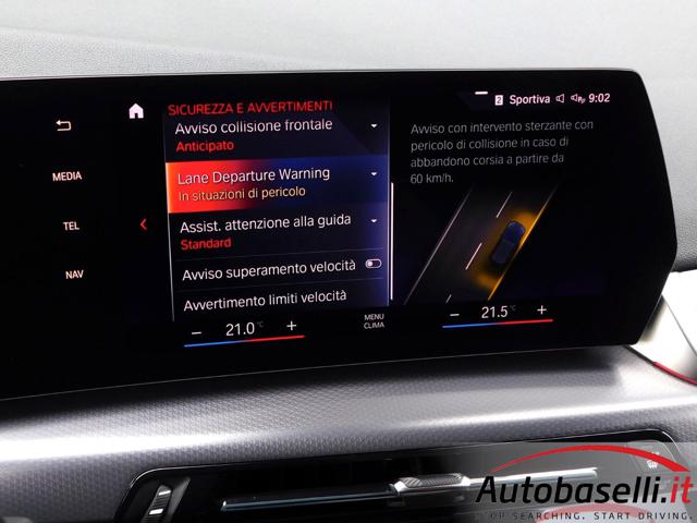 BMW 218 usata, con Sistema di riconoscimento della stanchezza