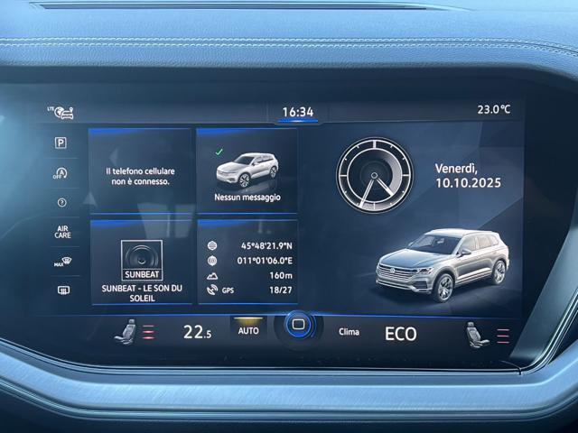 VOLKSWAGEN Touareg usata, con Controllo automatico clima