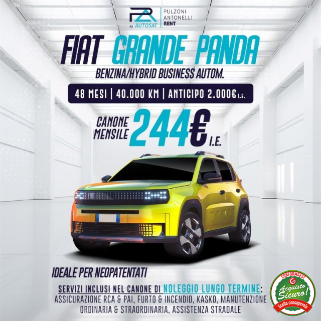 FIAT Grande Panda usata, con ABS