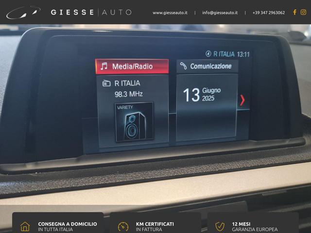 BMW 118 usata, con Cerchi in lega