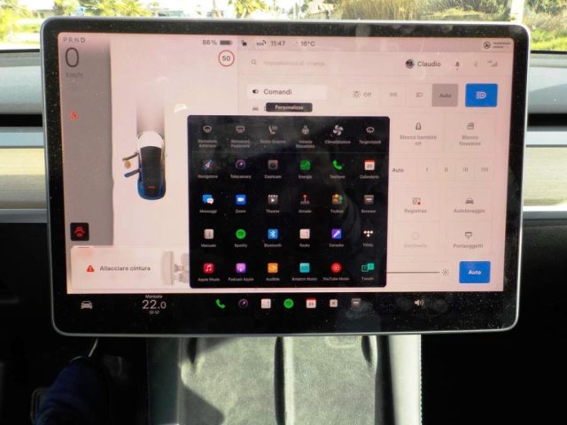 TESLA Model Y usata, con Airbag testa