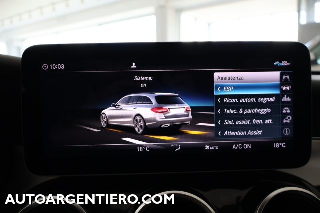 MERCEDES-BENZ C 220 usata, con Controllo elettronico della corsia