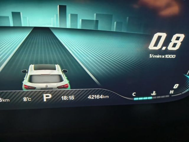 MG HS usata, con Fendinebbia