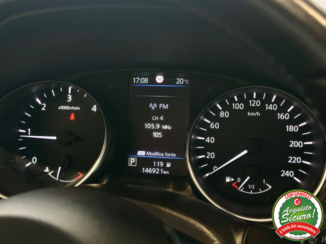 NISSAN Qashqai usata, con Sedile posteriore sdoppiato