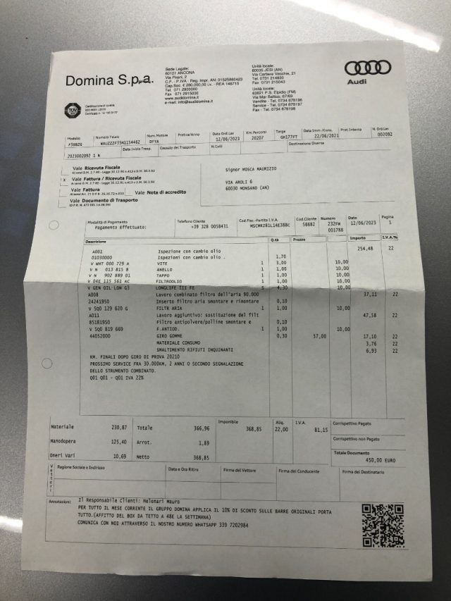 AUDI Q3 usata, con Sensore di pioggia