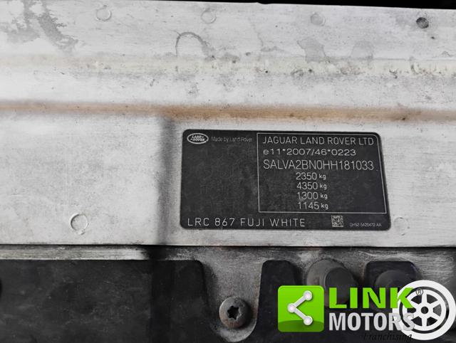 LAND ROVER Range Rover Evoque usata, con Filtro antiparticolato